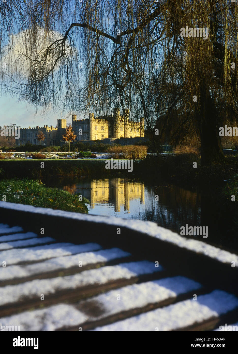 Le Château de Leeds. Kent. L'Angleterre. UK Banque D'Images