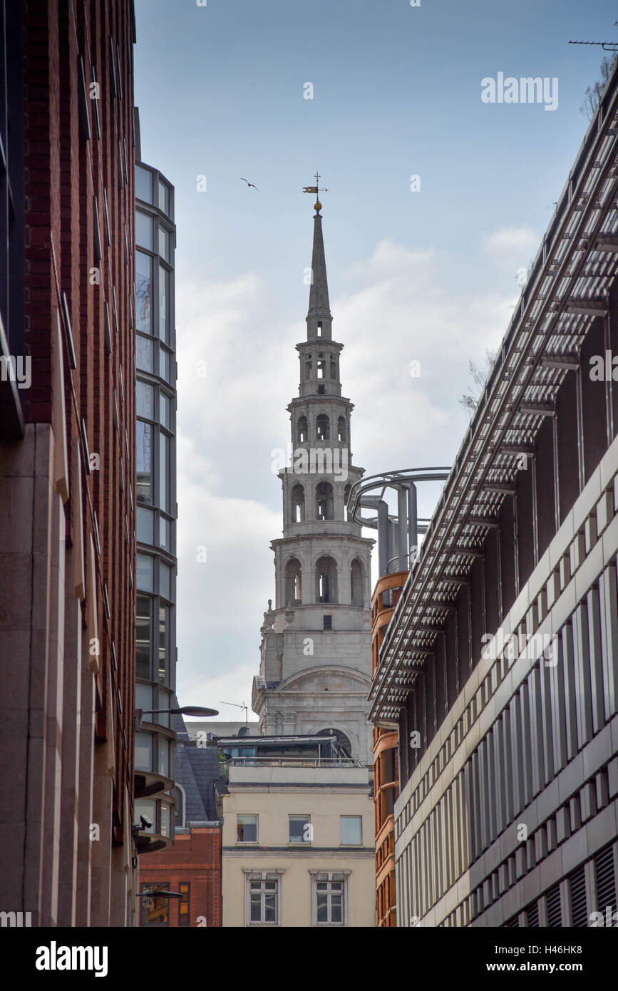 Les anciens bâtiments de Londres Banque D'Images
