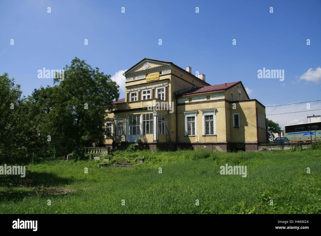 La Pologne, Brieg, maison, Banque D'Images