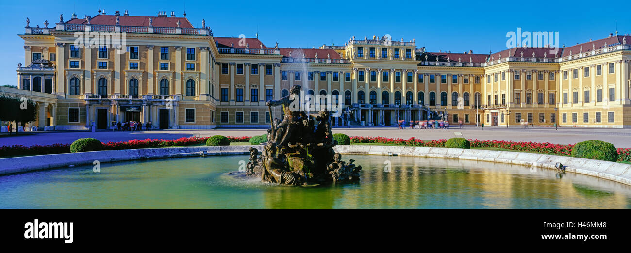 Le château de Schönbrunn, Vienne, Autriche Banque D'Images