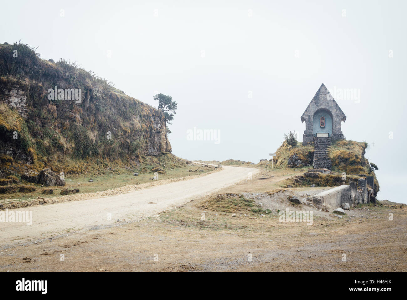 Paramo Chingaza highlands Colombie Banque D'Images