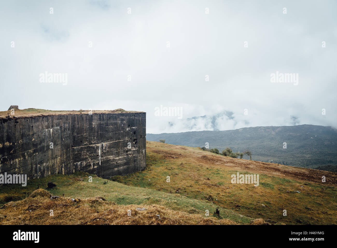 Paramo Chingaza highlands Colombie Banque D'Images