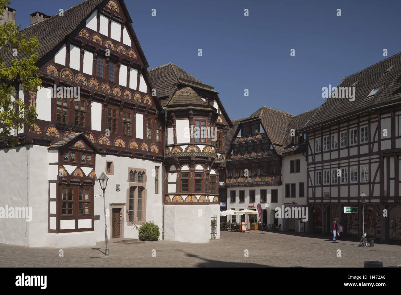 Allemagne, Rhénanie du Nord-Westphalie, Hagen sur la Weser, Dechanei, ancien bureau maison, Banque D'Images