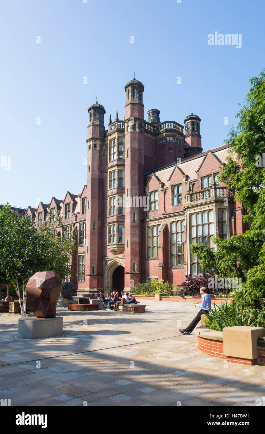 Campus de l'Université de Newcastle, Newcastle upon Tyne, Angleterre. UK Banque D'Images