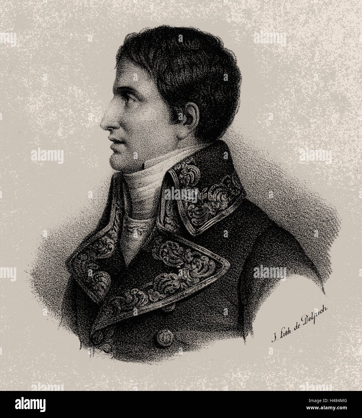 Lucien Bonaparte (1775-1840) prince de Canino. Banque D'Images