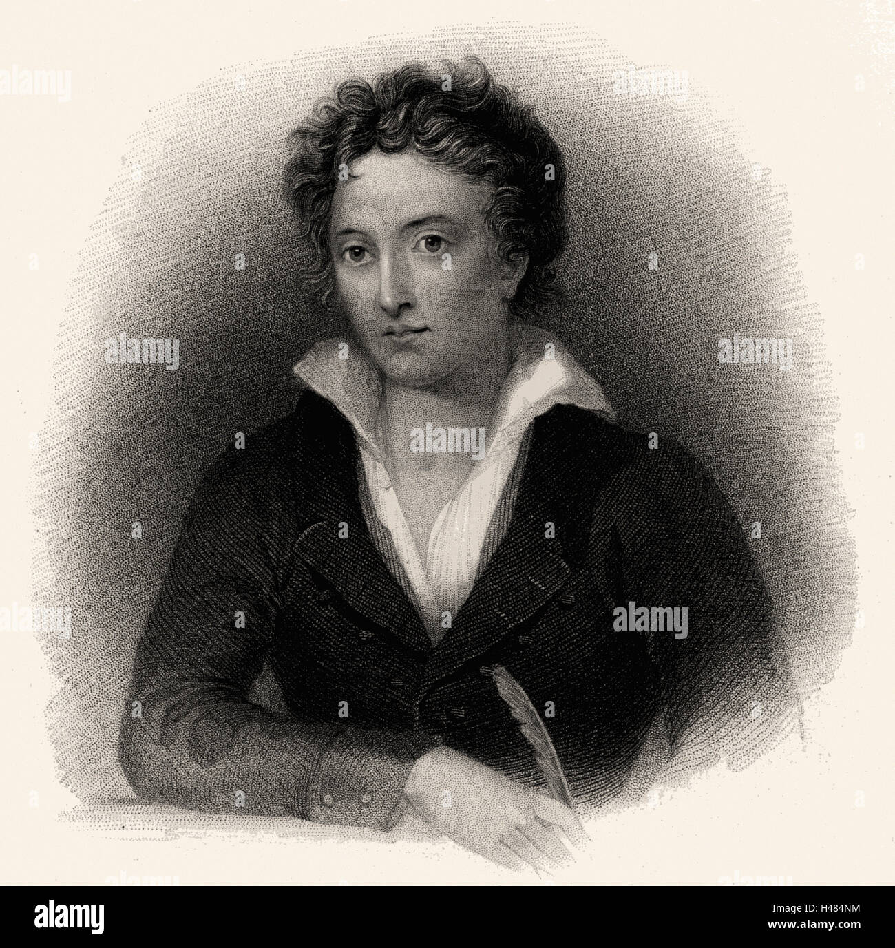 Percy Bysshe Shelley (1792-1822) Banque D'Images