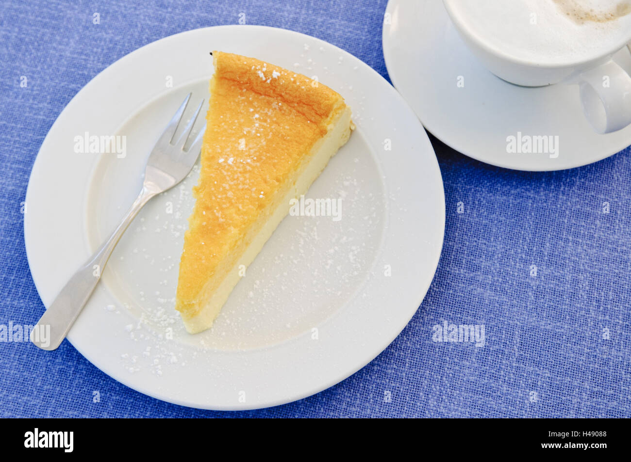 Plaque, gâteaux, Eierschecke, Saxon et de spécialité, de l'Allemagne de l'Est Banque D'Images