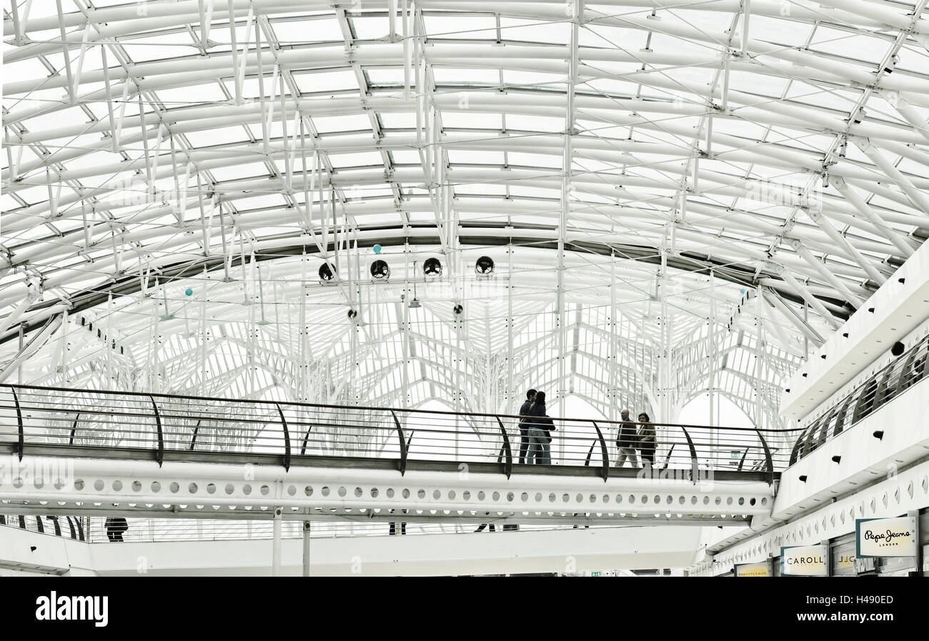 Centre commercial 'Centro Comercial Vasco da Gama' dans le Parque das Nacoes, site de l'exposition mondiale EXPO 98, Lisbonne, Portugal, Banque D'Images