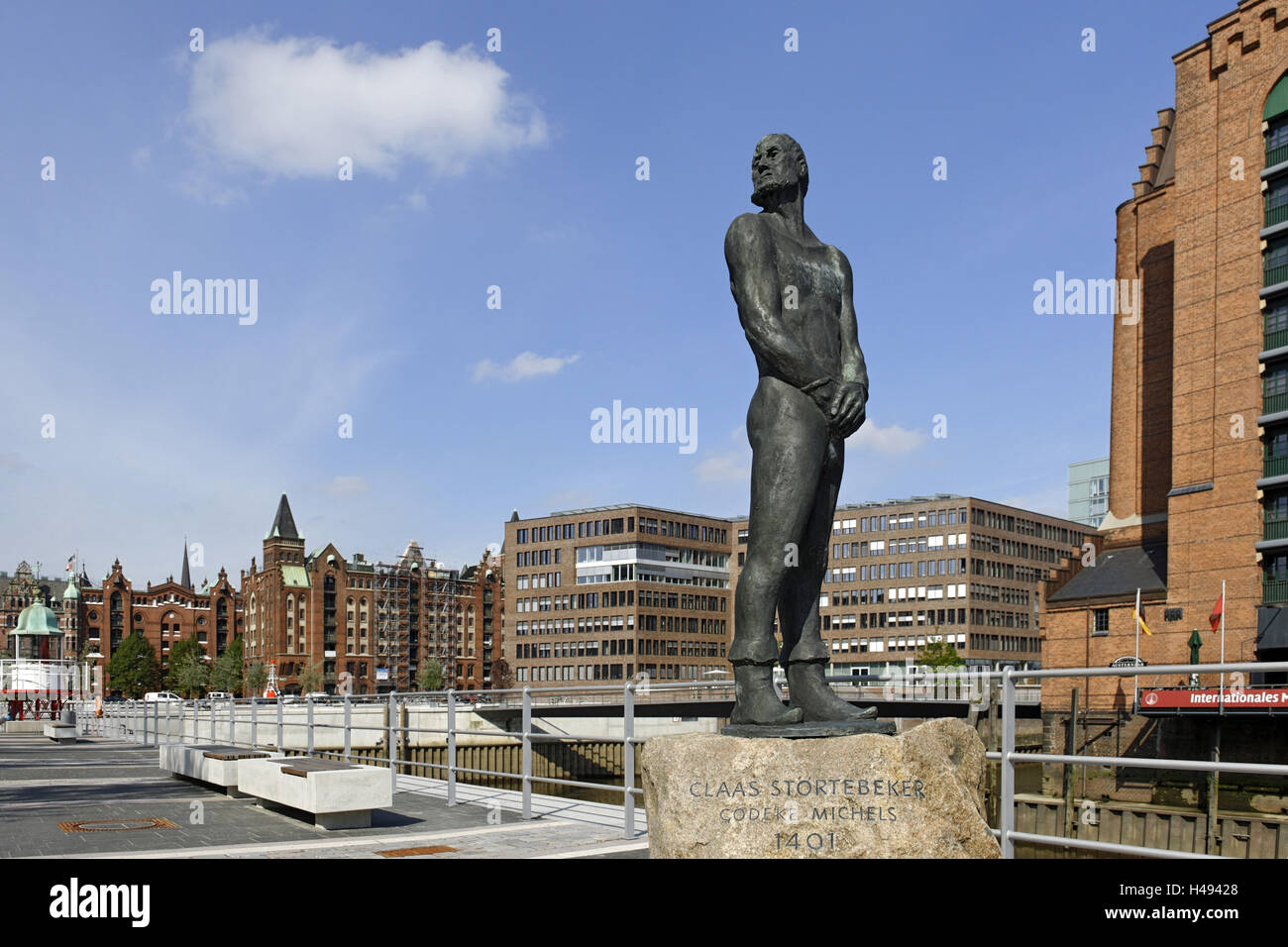 Hotel monument et musée maritime international dans la Hafencity de Hambourg (Allemagne), Banque D'Images