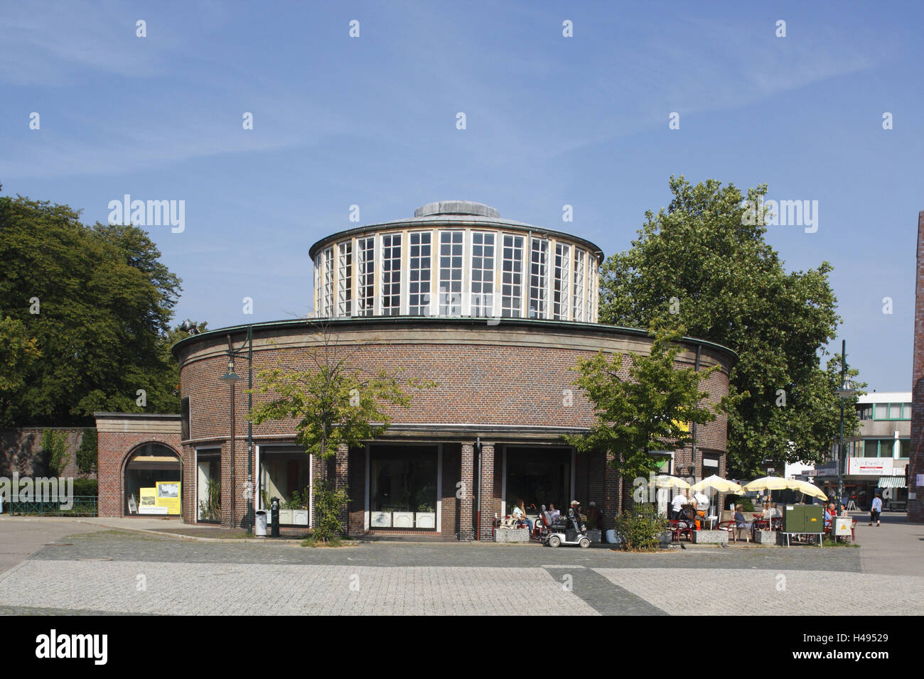Allemagne, Basse-Saxe, Delmenhorst (ville), la place de l'Hôtel de Ville, Banque D'Images
