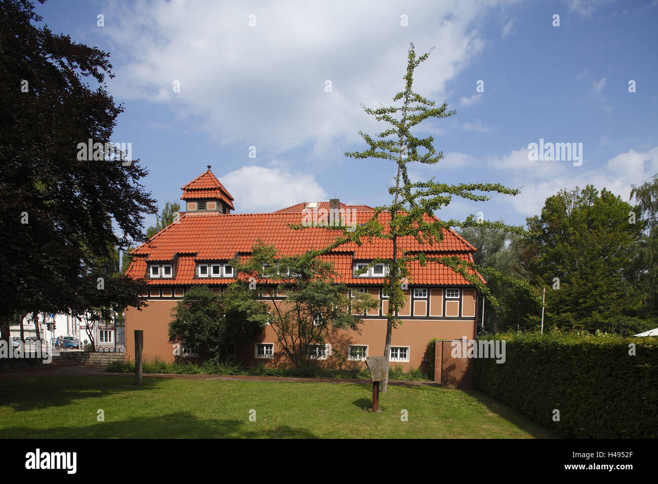 Allemagne, Basse-Saxe, Delmenhorst (ville), Galerie municipale 'Haus Guanaco' Banque D'Images