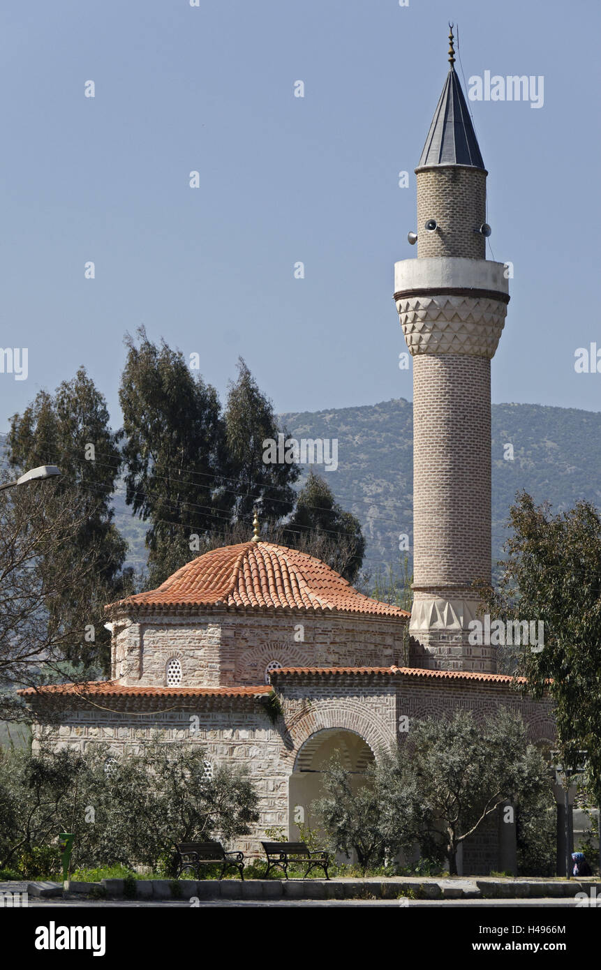 La Turquie, côte ouest, Izmir, Selçuk, mosquée, Banque D'Images