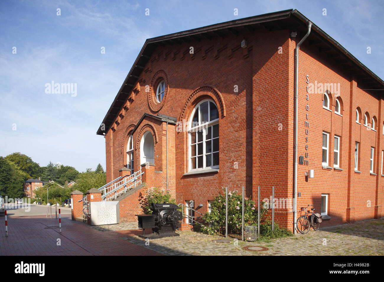 Allemagne, Basse-Saxe, Delmenhorst (ville), monument industriel Nordwolle, Banque D'Images