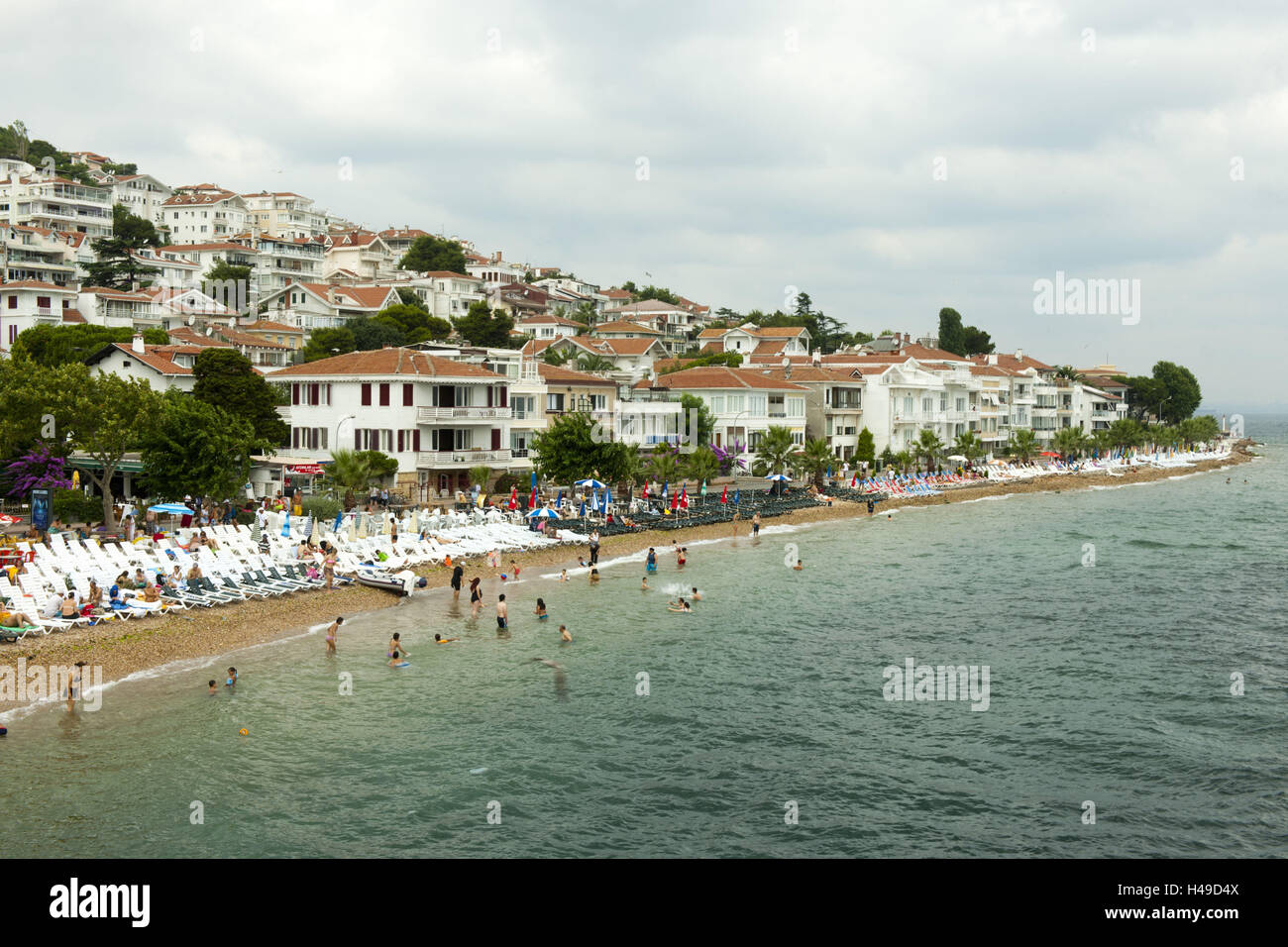 La Turquie, Istanbul, prince's islands dans le Marmarameer, Kinaliada, Banque D'Images