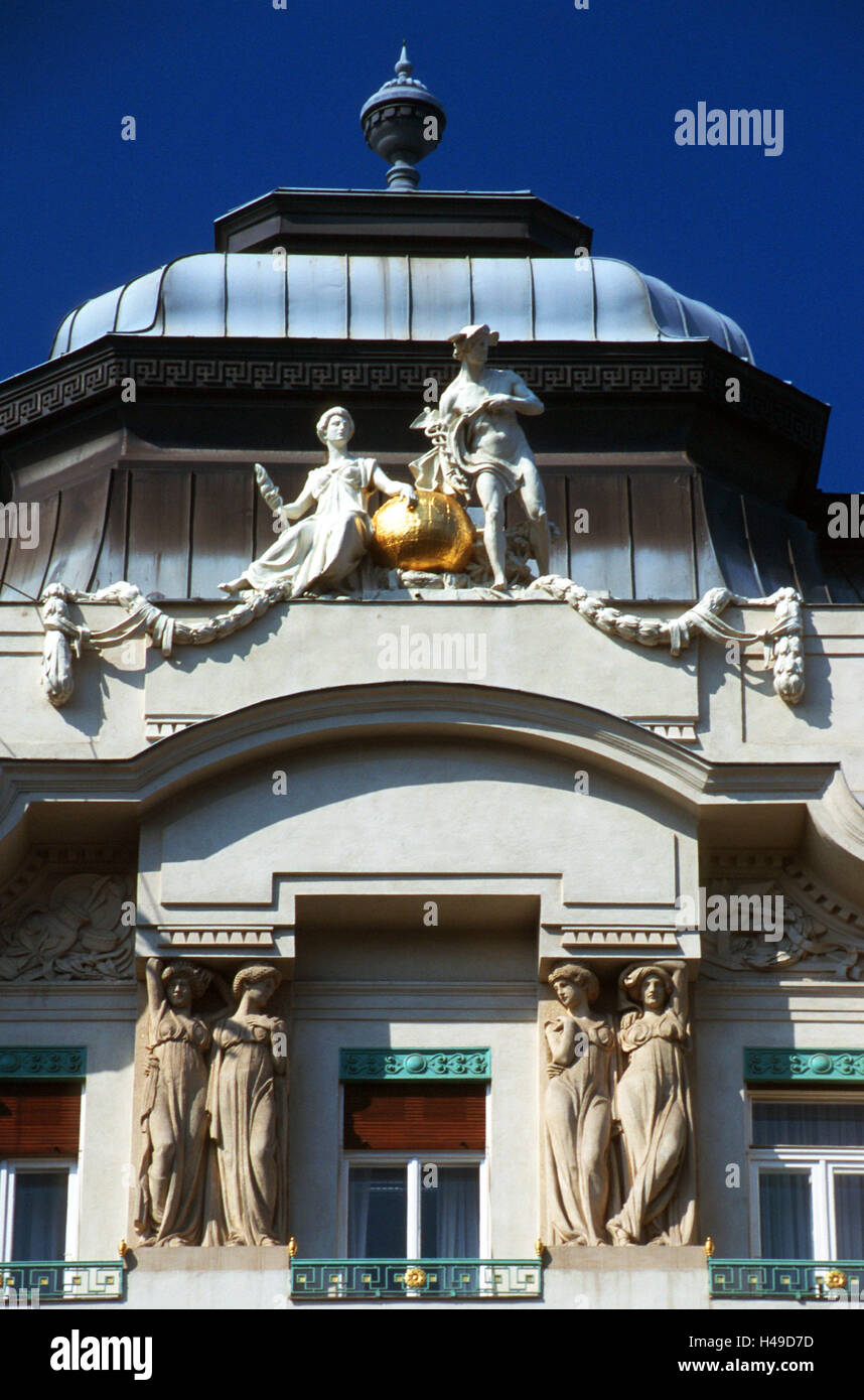 L'Autriche, Vienne, prix ring, de l'architecture dans la rocade, Banque D'Images