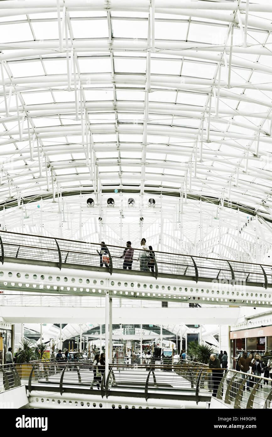 Centre commercial 'Centro Comercial Vasco da Gama' dans le Parque das Nacoes, site de l'exposition mondiale EXPO 98, Lisbonne, Portugal, Banque D'Images