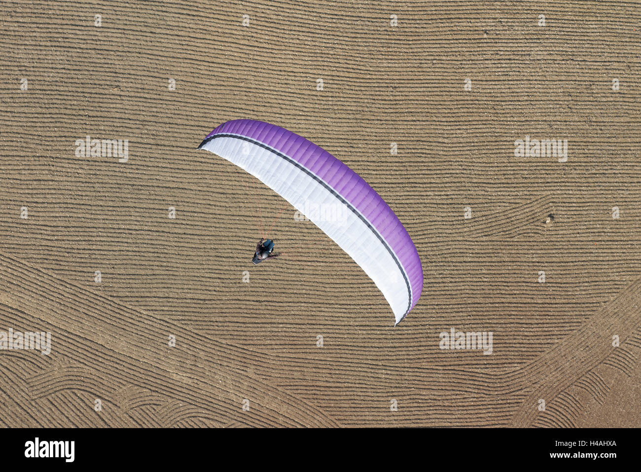 Parapente, Parachute, Andalousie, aviation, Algodonales, paysage, nature, formes, photo aérienne, aviation, province de Cadix, Espagne Banque D'Images