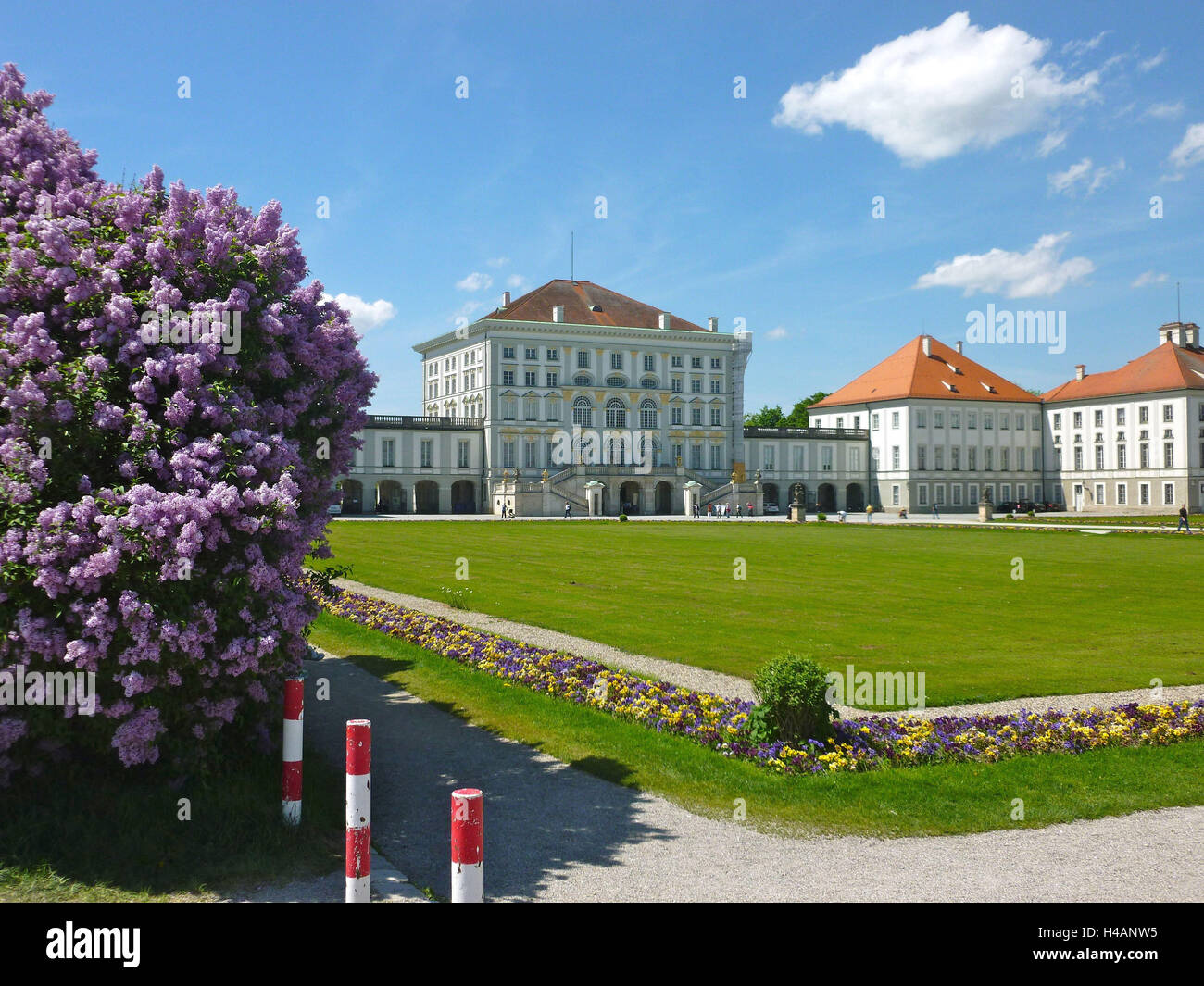 Allemagne, Munich, château, Château de nymphe Banque D'Images