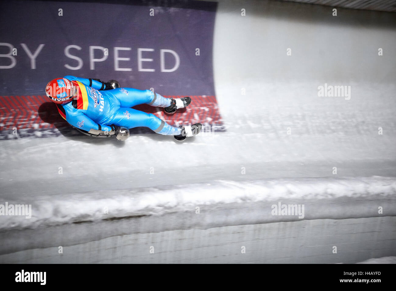WOK, championnat du monde, plat Total, Berg, Innsbruck Igls Banque D'Images