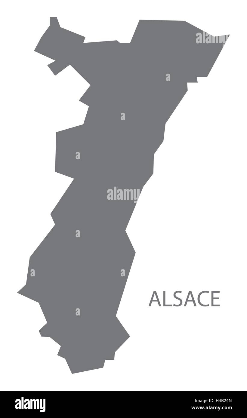 Alsace France Site gray Illustration de Vecteur