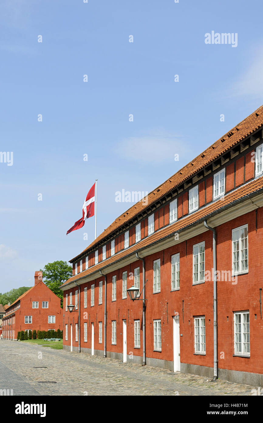 Ancienne caserne, attraction touristique, Copenhague, Danemark, Scandinavie, Banque D'Images