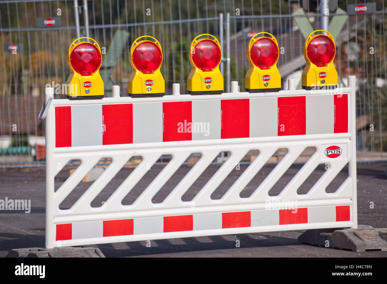 barrage routier Banque D'Images