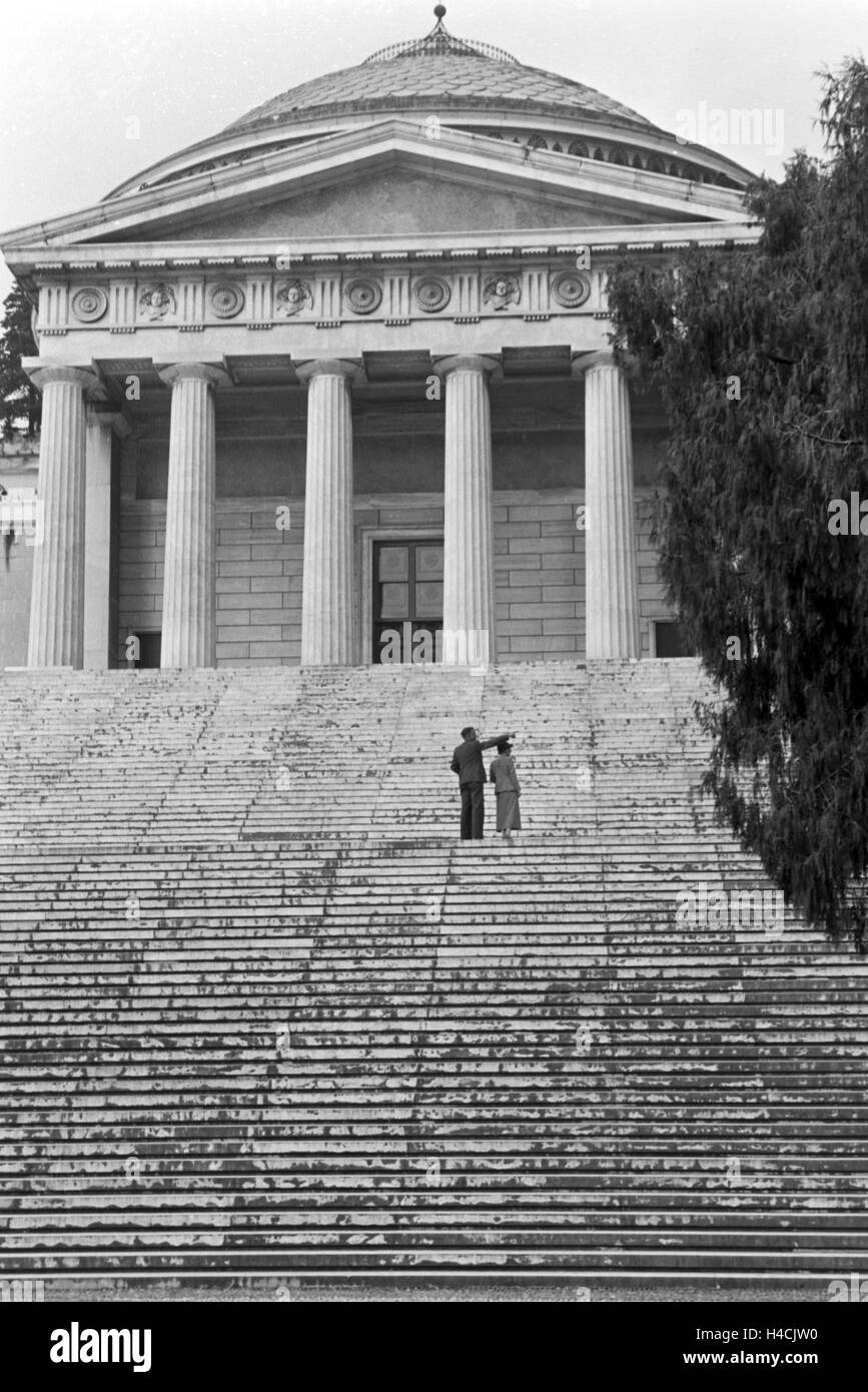 Eine Reise nach Italien, Italien 1930 er Jahre. Un voyage en Italie, Italie 1930 Banque D'Images