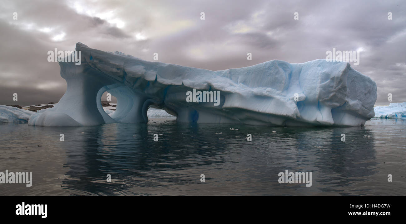 Iceberg en Antarctique Banque D'Images