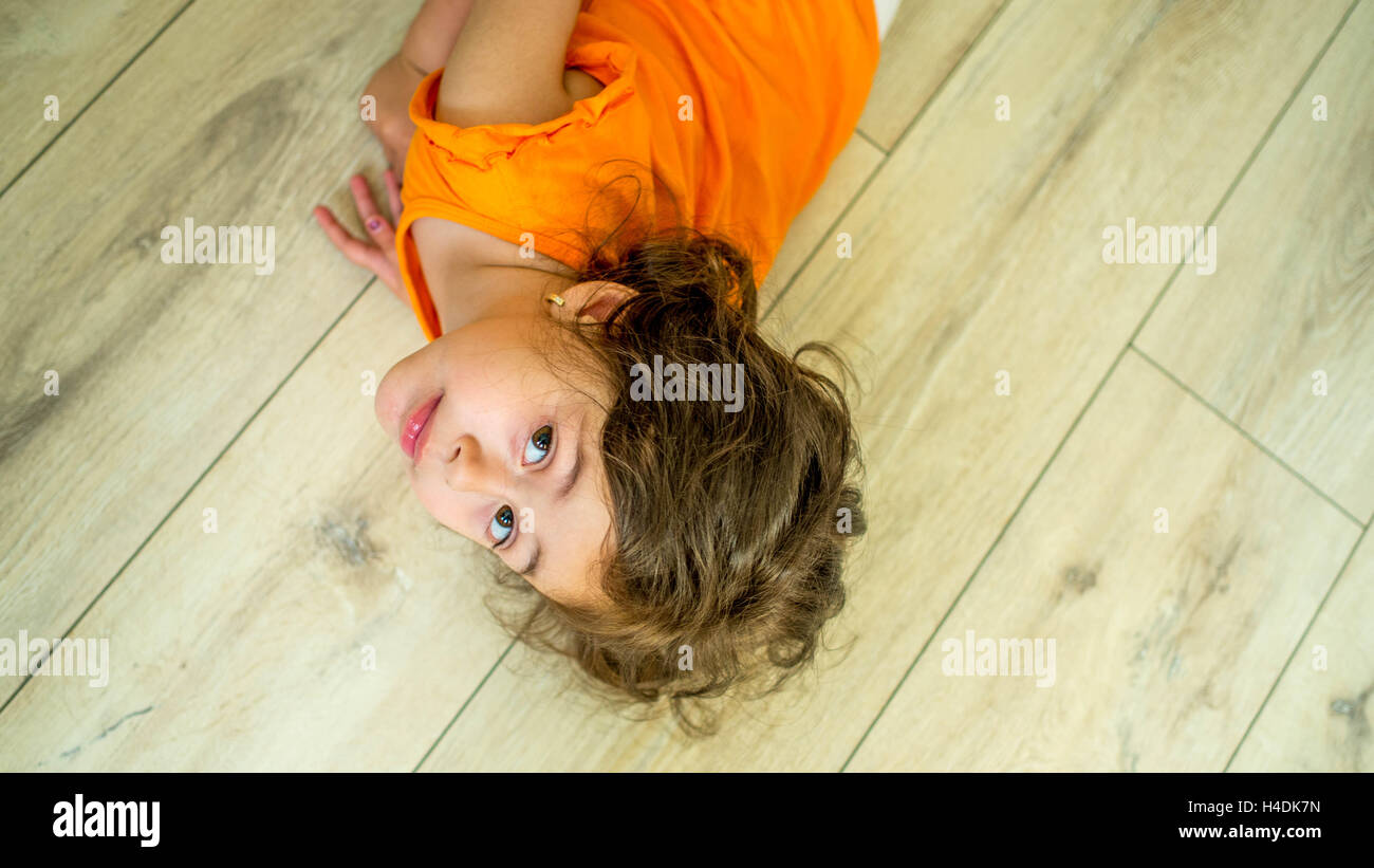 Les enfants et l'enfant Banque D'Images