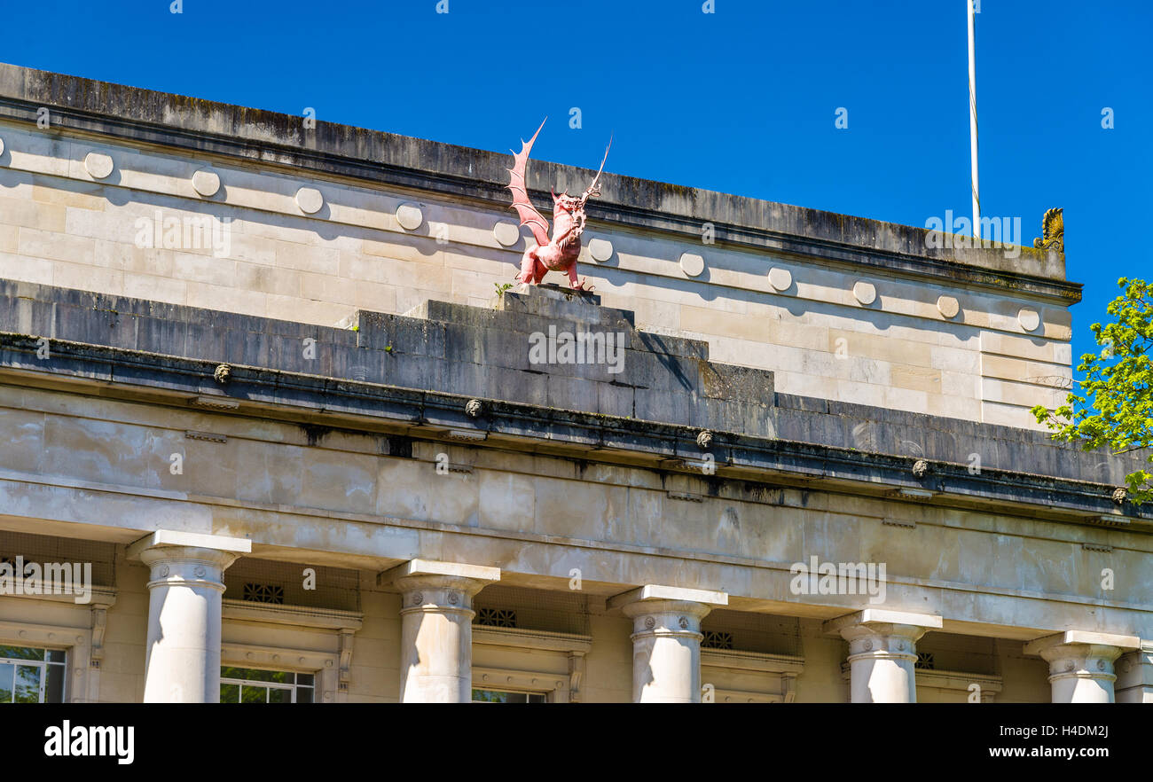 Cardiff School of Journalism, Media and Cultural Studies - Pays de Galles Banque D'Images