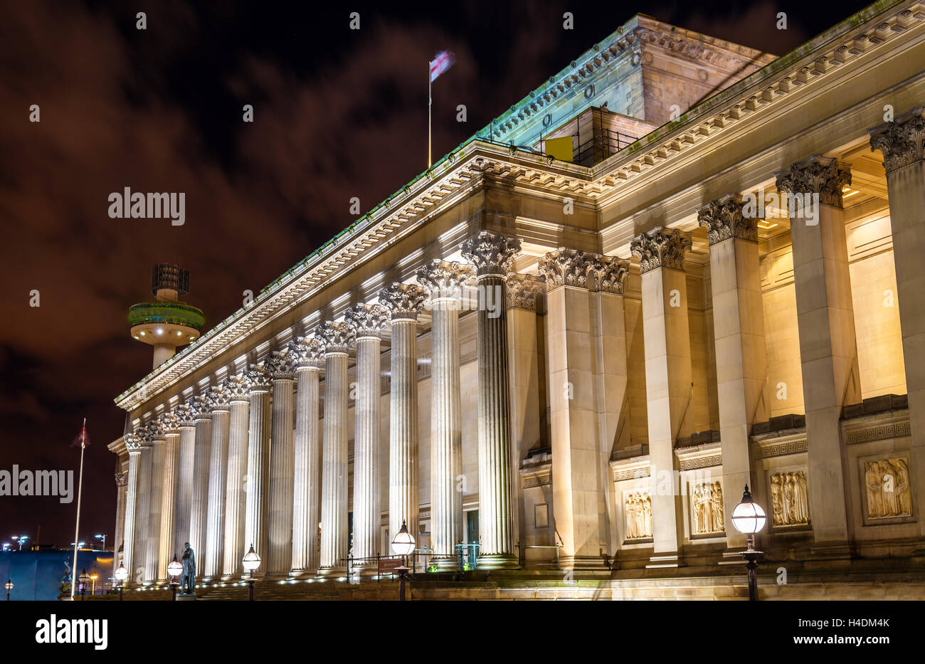 St George's Hall à Liverpool - Angleterre Banque D'Images