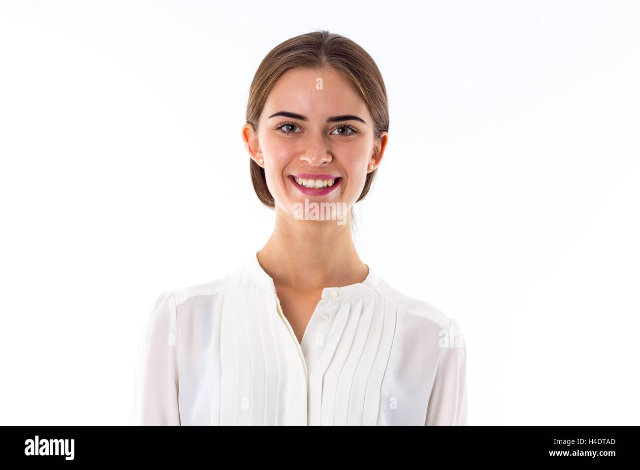 Young woman smiling Banque D'Images
