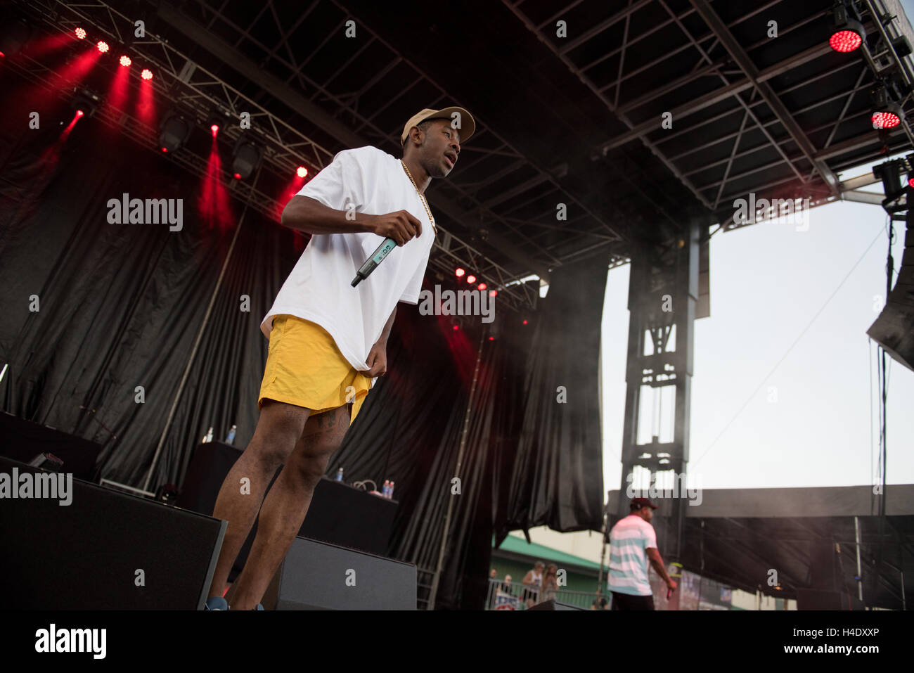 Tyler, le créateur doit effectuer à Riot Fest à l'échelle nationale le 4 septembre 2016, complexe à Denver, Colorado Banque D'Images