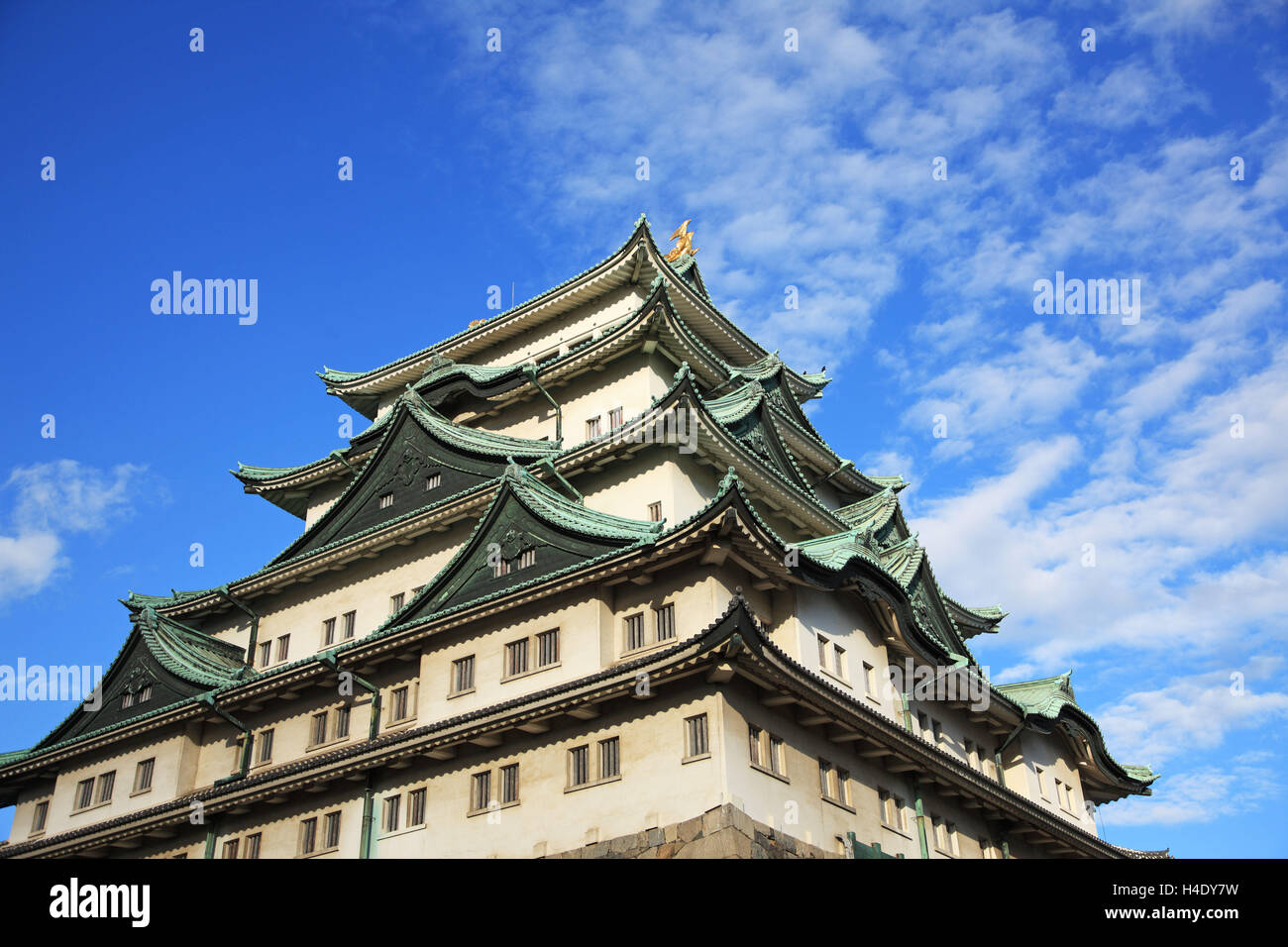 Le Japon, la Préfecture d'Aichi, Nagoya, Nagoya Castle Banque D'Images