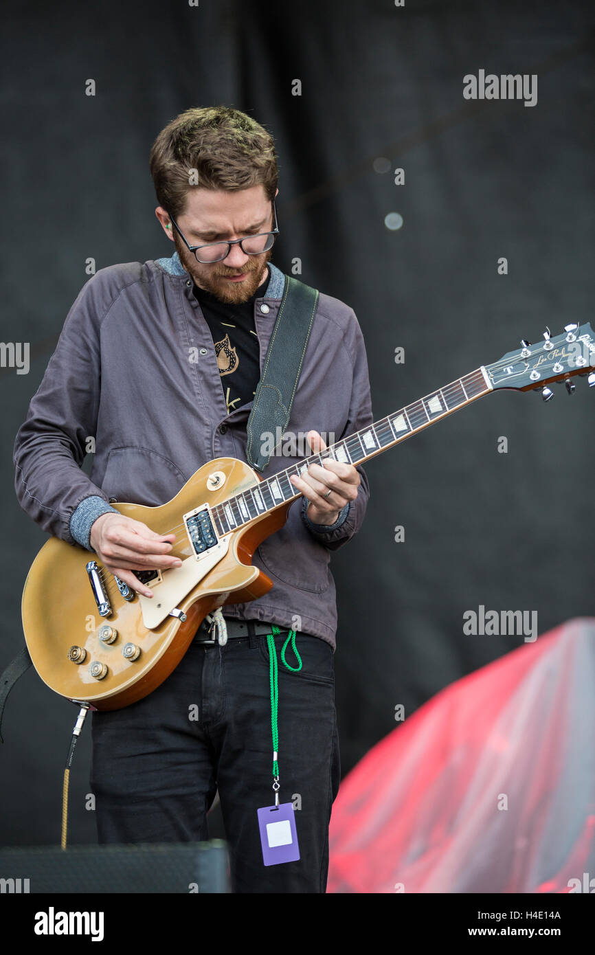 Lune en prestation au taxi 2016 Beale Street Music Festival à Tom Lee Park le 30 avril 2016 à Memphis, Tennessee Banque D'Images