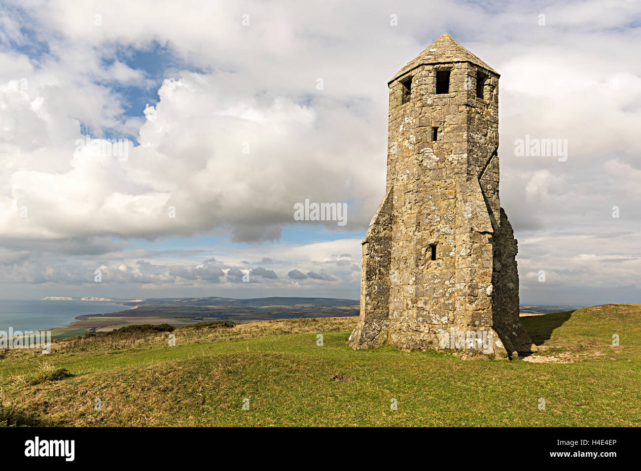 L'Oratoire de Sainte Catherine, à l'île de Wight, Royaume-Uni Banque D'Images