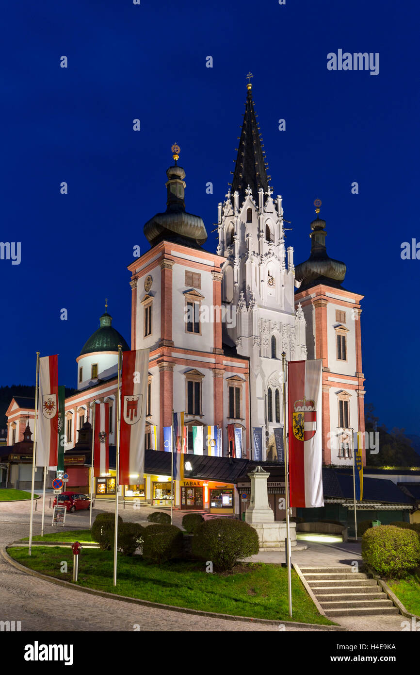 Basilique MariÃ¤ Geburt, Mariazell Basilica, Mariazell, Styrie, Autriche, Europe Banque D'Images