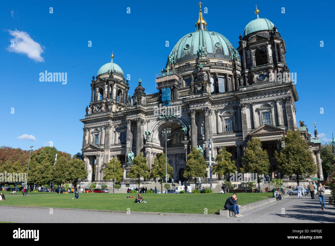 Le Berliner Dom à Berlin Banque D'Images