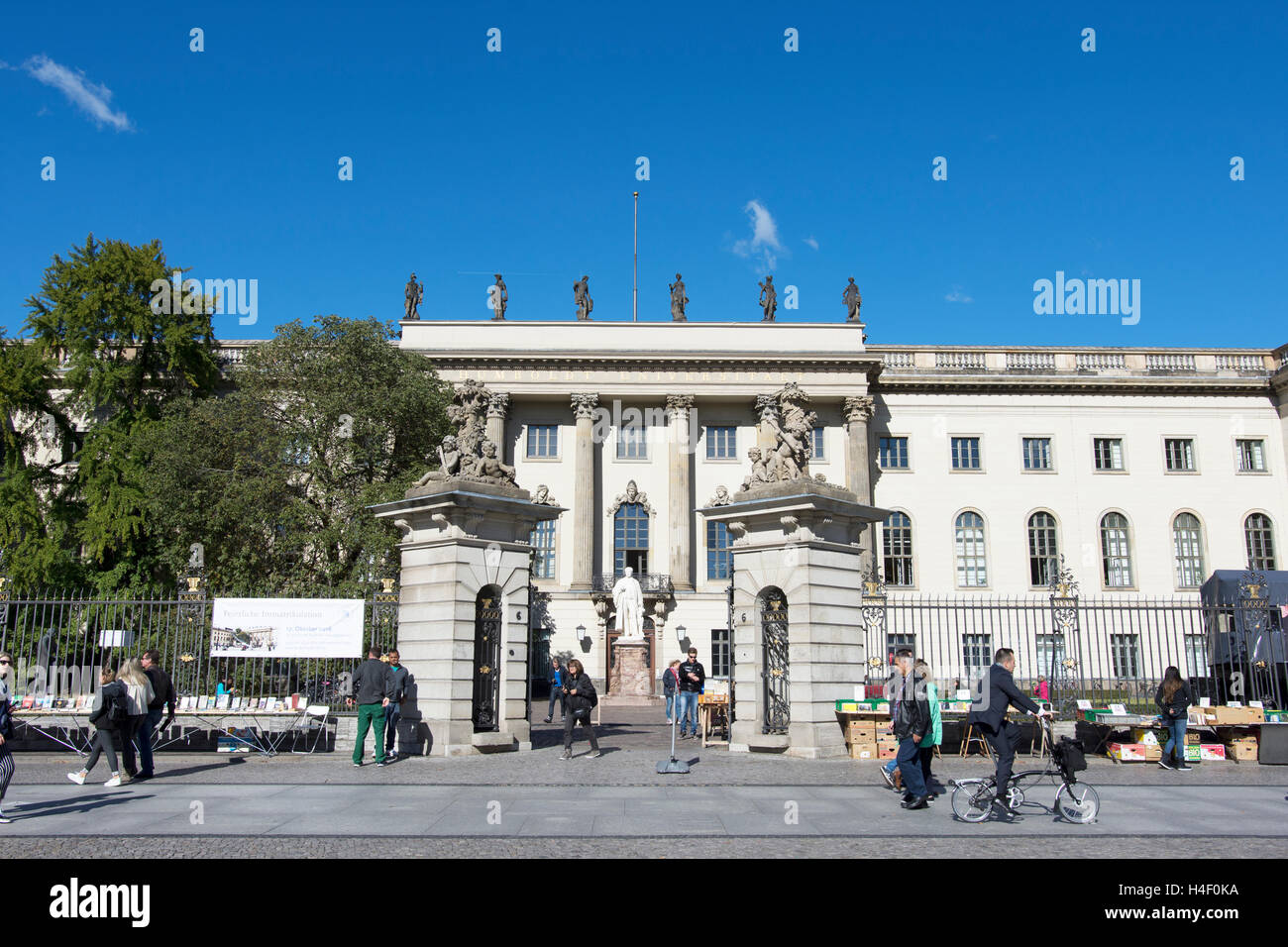 Le bâtiment de l'université Banque D'Images