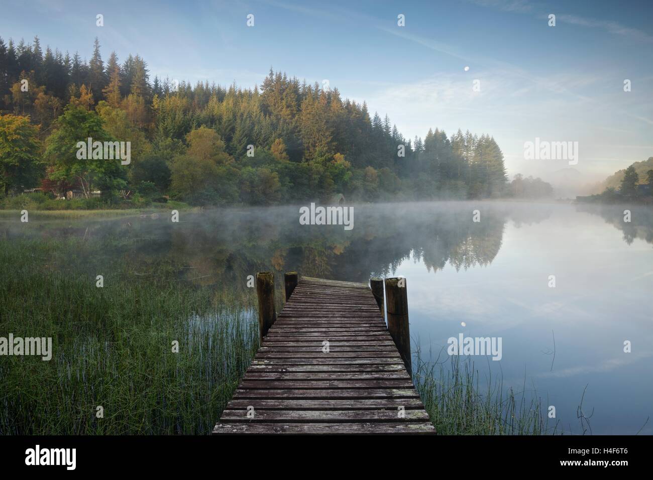 Loch Ard à l'automne Banque D'Images