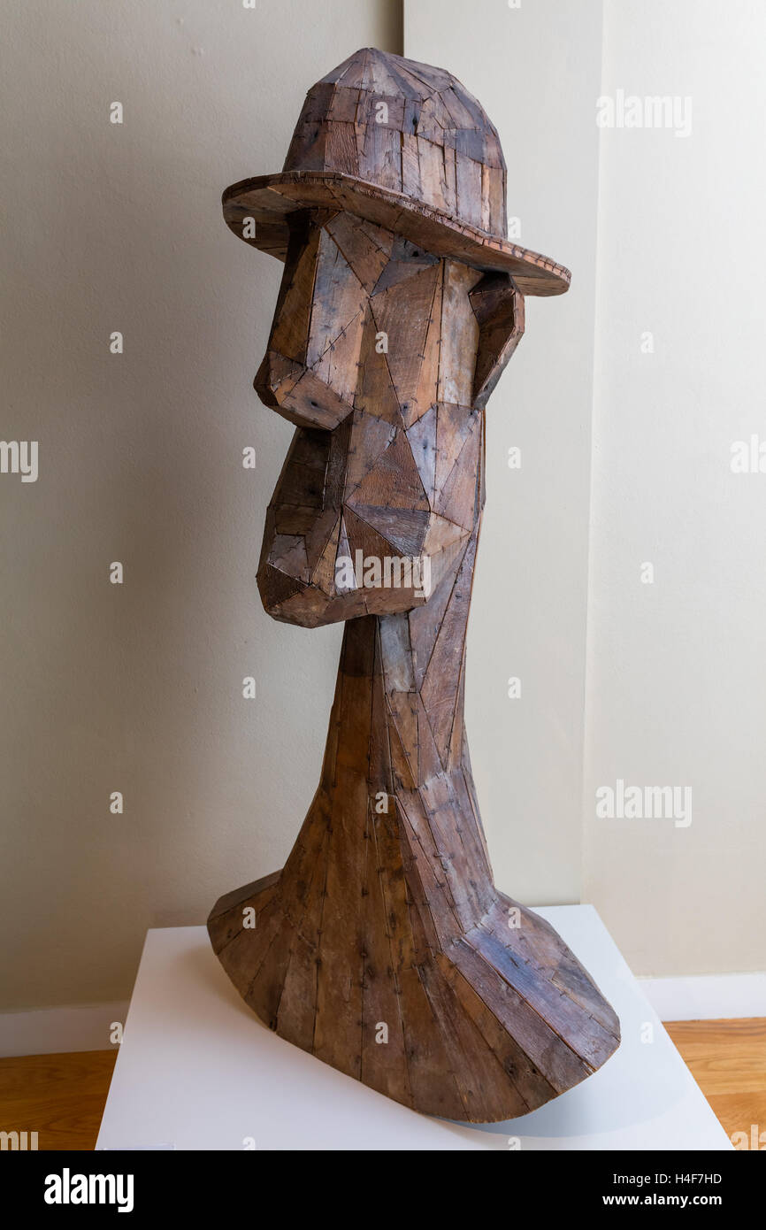 Sculpture par Kosta Alex, Musée Granet, Collection Jean Planque, Chapelle des Pénitents Blancs, Aix-en-Provence, Bouches-du-Rhone Banque D'Images