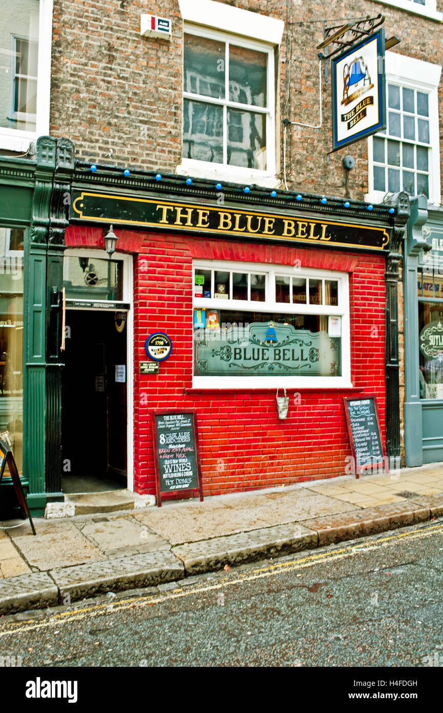 Le Blue Bell, Fossgate York, Banque D'Images