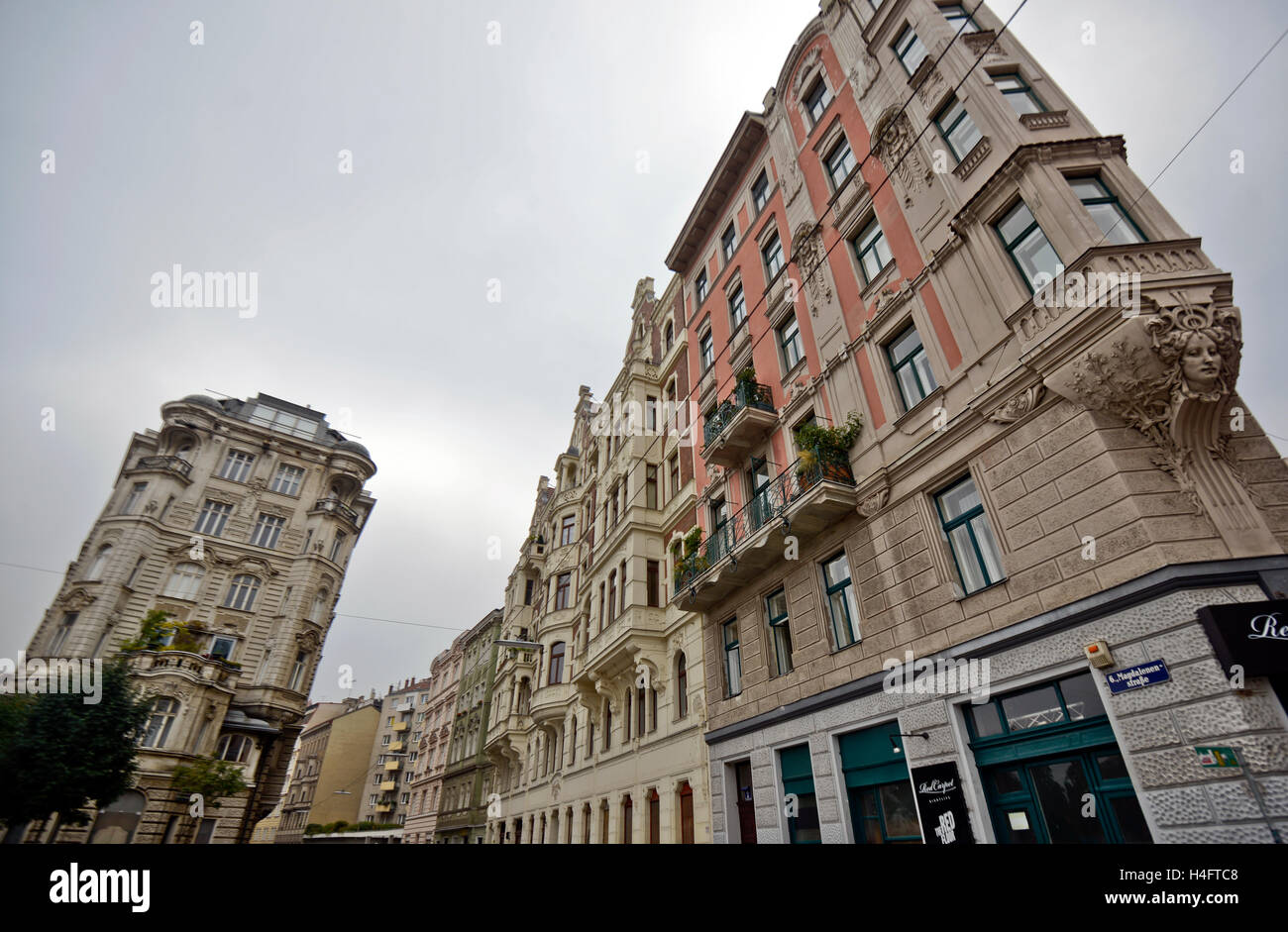 Vienne, district Mariahilf . L'Autriche Banque D'Images