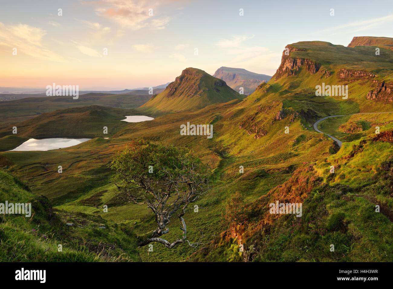 Trotternish Skye Banque D'Images