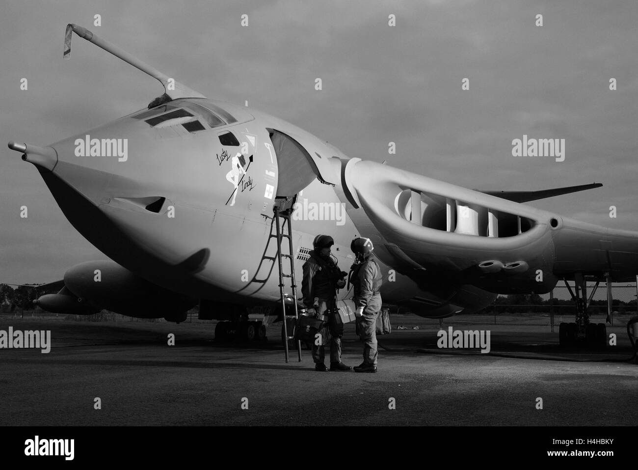 Handley page Victor XL231 au Yorkshire Air Museum Banque D'Images