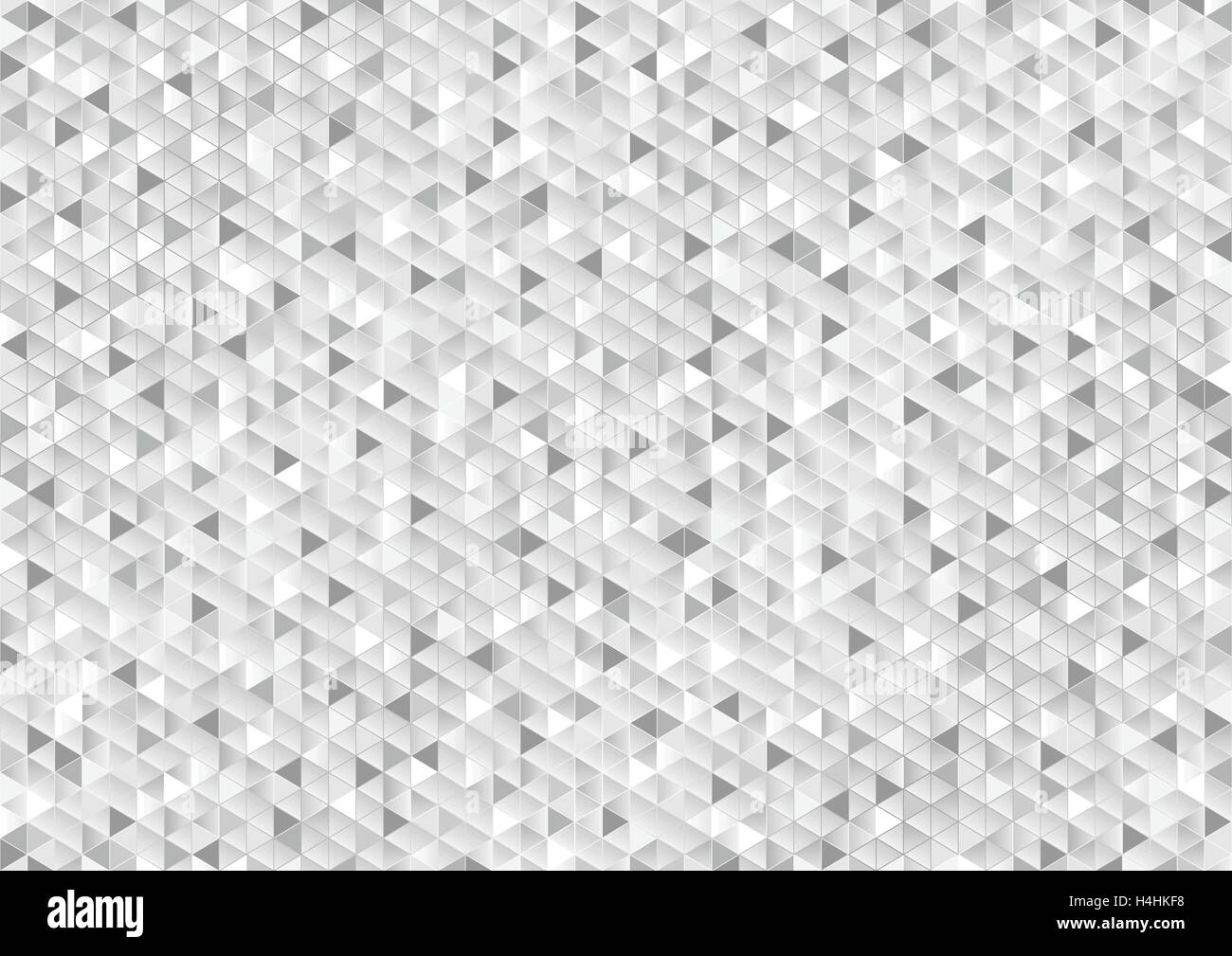 Mosaïque de triangles gris glitter background technique. Conception vectorielle Illustration de Vecteur