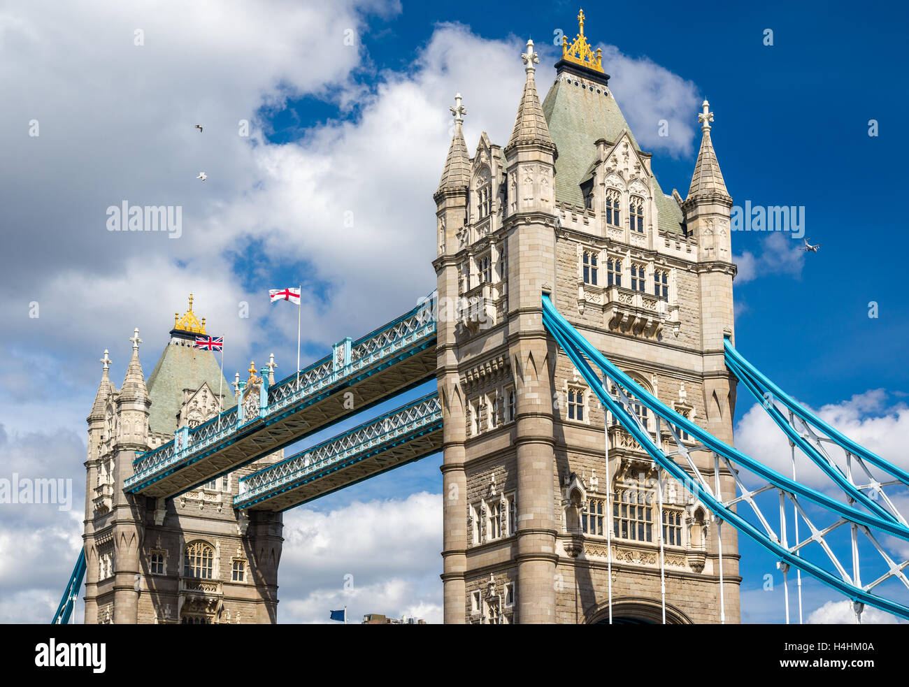 Tower Bridge, un symbole de Londres - Angleterre Banque D'Images