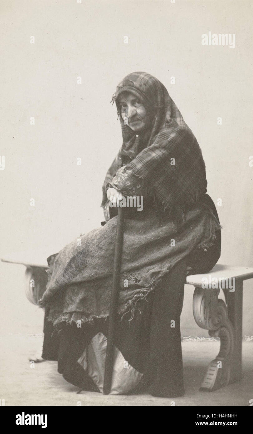 Portrait de Wies comme Dusee sorcière, Anonyme, 1919 Banque D'Images