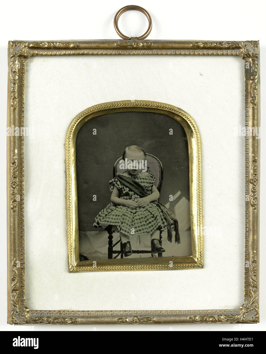 Girl Portrait, W. Savery, c. 1855 - c. 1870 Banque D'Images
