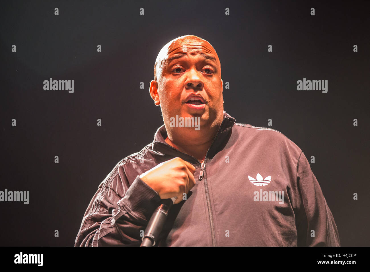 Joseph Simmons de Run DMC fonctionne à RIOT Fest le Vendredi, Août 29th, 2015, à l'échelon national Western Complex à Denver, CO. Banque D'Images